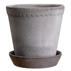 Helena kruka Ø18 cm, Grå