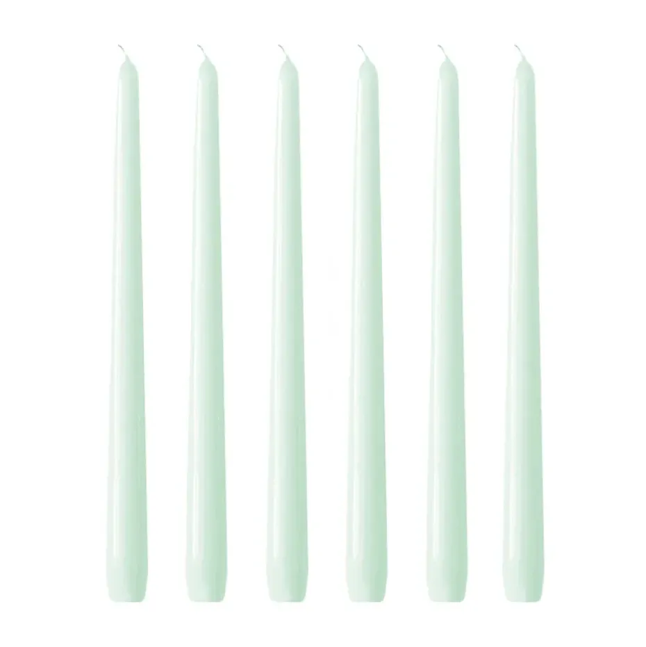 Herrgårdsljus 30 cm 6-pack, Eucalyptus