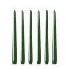 Herrgårdsljus 30 cm 6-pack, Mörkgrön