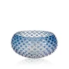 Hobnail Tapas skål 23 cm, Blue smoke
