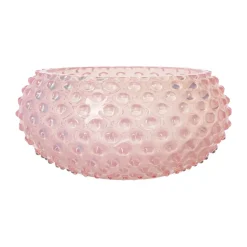 Hobnail Tapas skål 23 cm, Soft Rosa
