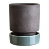 Hoff kruka, Ø18 cm, Raw Grey-Misty Blue