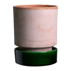 Hoff kruka, Ø18 cm, Raw Rosa-Emerald Green