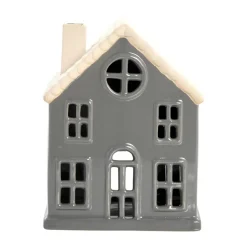 Hollia dekorationshus 18 cm, Dark grey
