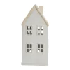 Hollia dekorationshus 29 cm, White