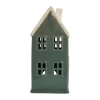 Hollia dekorationshus 29 cm, Dark green