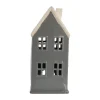 Hollia dekorationshus 29 cm, Dark grey