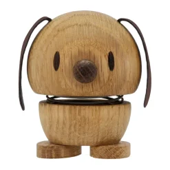 Hoptimist Dog S figur, Oak