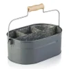 Humdakin System bucket förvaringslåda 30x19 cm, Grey