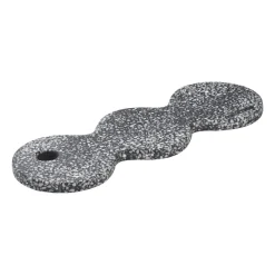 Humdakin Terrazzo bricka 40 cm, Black