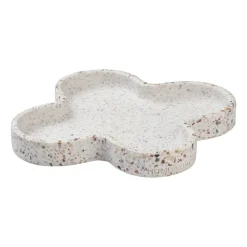 Humdakin Terrazzo bricka 27 cm, Red/Beige