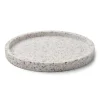 Humdakin Terrazzo rund bricka Ø20 cm, White-brown