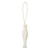Humdakin Tin Soldier julhänge bomull, Off white/gold