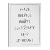 I am poster 30x40 cm, Dark grey