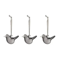 Iittala glasfågel, Grå, 3-pack
