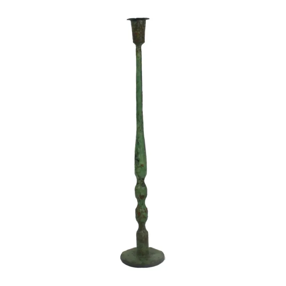 Iliana ljusstake 50 cm, Grön