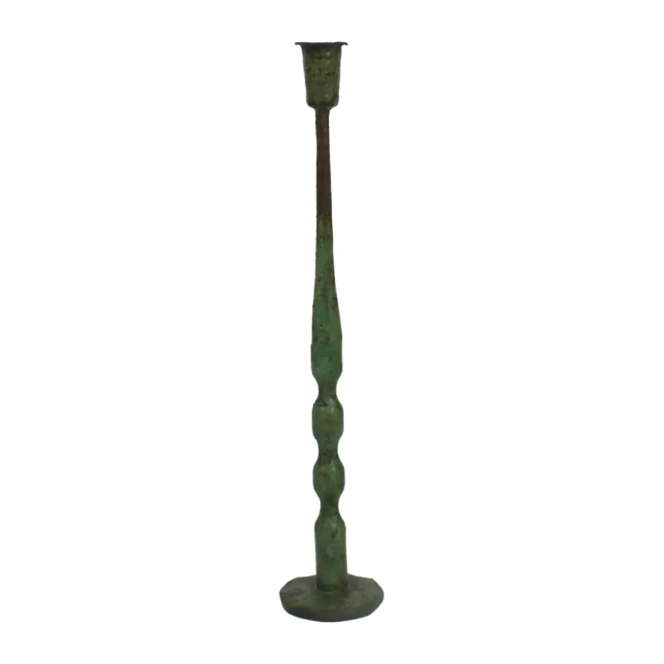 Iliana ljusstake 45 cm, Grön
