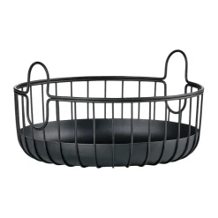 Inu korg Ø22x8 cm, Black