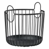 Inu korg 20x20 cm, Black