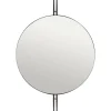IOI väggspegel Ø80 cm, Svart