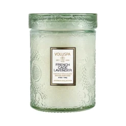 Japonica doftljus i glasburk 50 timmar, French Cade & Lavender