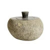 Jar med lock Valley S, Grey-natural
