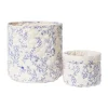 Jardim Satin quiltad korg 2 delar, 20xØ20 cm + 30xØ30 cm
