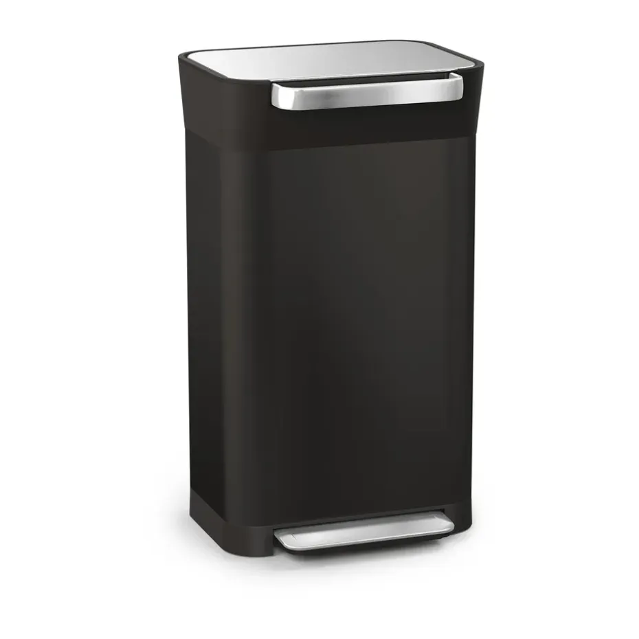 Joseph Joseph Titan trash compactor pedalhink 30 L, Carbon black