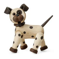 Joy hund dekoration 11 cm, Lönn
