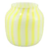Juice Wide vas 22 cm, Yellow
