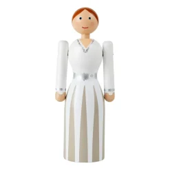 Kay Bojesen brud, Vit, 17 cm