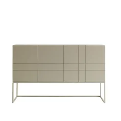 Kilt Light 137 sideboard, dark sand, 3 dörrar