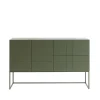 Kilt Light 137 sideboard, green khaki, 3 dörrar