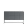 Kilt Light 137 sideboard, storm grey, 3 dörrar