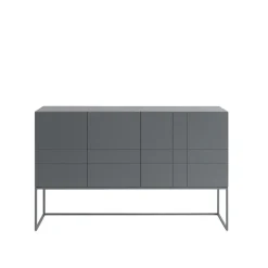 Kilt Light 137 sideboard, storm grey, 3 dörrar