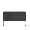Kilt Light 137 sideboard, taupe, 3 dörrar