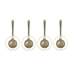 KITAI julgranskula 8,5 cm 4-pack, Coffee