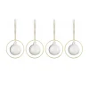 KITAI julgranskula 8,5 cm 4-pack, Clear