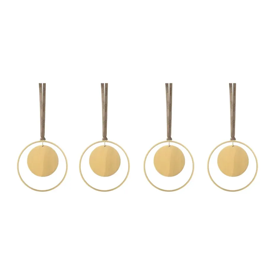 KITAI julhänge 8,5 cm 4-pack, Circle