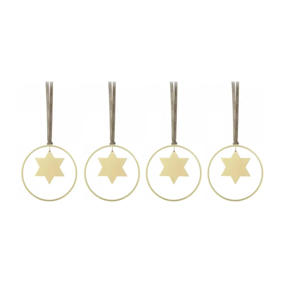 KITAI julhänge 8,5 cm 4-pack, Stars