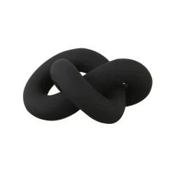 Knot Table large dekoration, Black