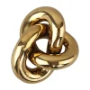 Knot Table large dekoration, Light Gold