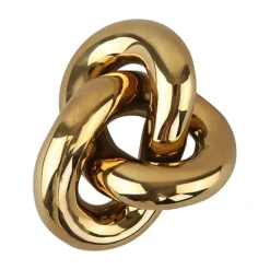 Knot Table large dekoration, Light Gold
