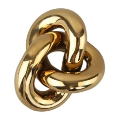 Knot Table small dekoration, Light Gold