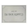 Kompisdiplomet poster 21x30 cm, Dusty mint