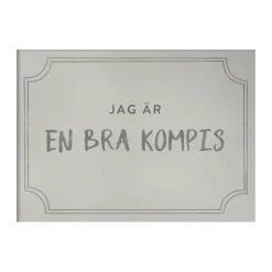 Kompisdiplomet poster 21x30 cm, Dusty mint