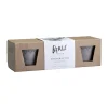 Köpenhamn kruka Ø10 cm 3-pack, Grey