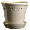 Köpenhamn kruka glaserad Ø21 cm, Sand Stone
