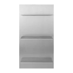 Lager vägghylla triple small, Aluminium
