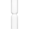 Lantern ljuslykta 60 cm, Vit